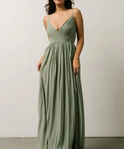 Soi Beatrice Maxi Dress | Dusty Sage