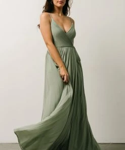 Soi Beatrice Maxi Dress | Dusty Sage