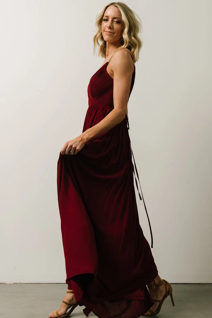 Soi Beatrice Maxi Dress | Wine Dresses Soi Beatrice Maxi Dress | Wine Dresses
