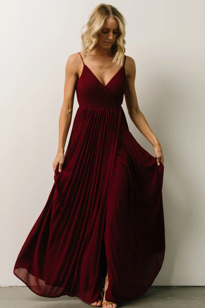 Soi Beatrice Maxi Dress | Wine Dresses Soi Beatrice Maxi Dress | Wine Dresses