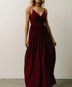Soi Beatrice Maxi Dress | Wine Dresses 3 Soi Beatrice Maxi Dress | Wine Dresses