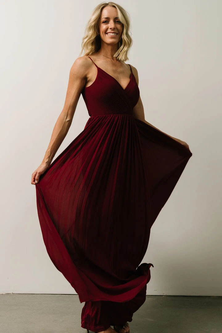 Soi Beatrice Maxi Dress | Wine Dresses Soi Beatrice Maxi Dress | Wine Dresses