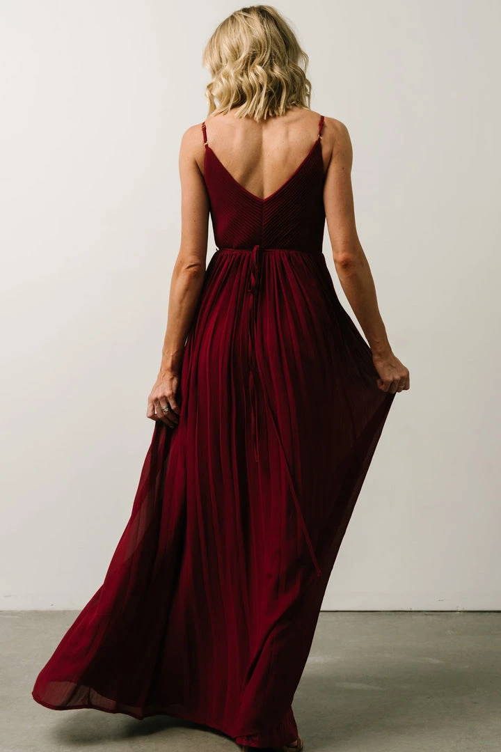 Soi Beatrice Maxi Dress | Wine Dresses Soi Beatrice Maxi Dress | Wine Dresses