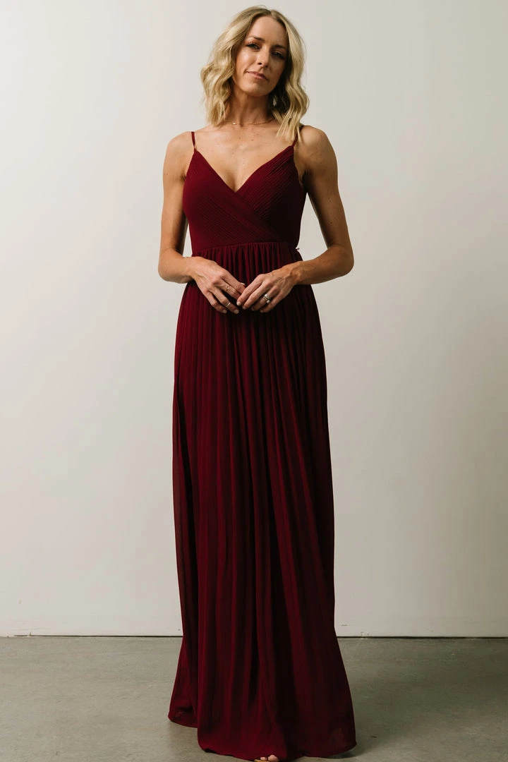 Soi Beatrice Maxi Dress | Wine Dresses Soi Beatrice Maxi Dress | Wine Dresses