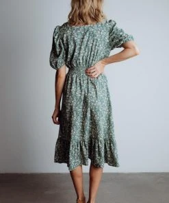 HAY Berkley Midi Dress | Sage Floral Dresses