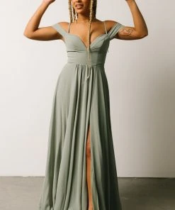 Soi Shop All Bianca Lace Maxi Dress | Dusty Sage 9 Soi Shop All Bianca Lace Maxi Dress | Dusty Sage