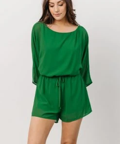 DD Boho Bobbie Romper | Kelly Green