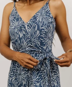 GIL Jumpsuits Bostyn Jumpsuit | Navy Print