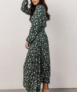 HAY Briar Maxi Dress | Green Floral Dresses 10 HAY Briar Maxi Dress | Green Floral Dresses