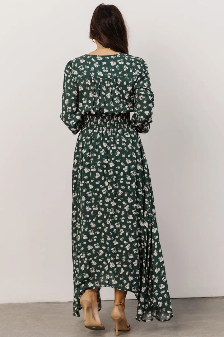 HAY Briar Maxi Dress | Green Floral Dresses 3 HAY Briar Maxi Dress | Green Floral Dresses