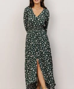HAY Briar Maxi Dress | Green Floral Dresses 11 HAY Briar Maxi Dress | Green Floral Dresses