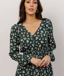 HAY Briar Maxi Dress | Green Floral Dresses 13 HAY Briar Maxi Dress | Green Floral Dresses