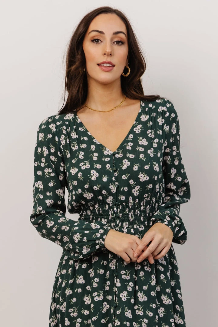 HAY Briar Maxi Dress | Green Floral Dresses 7 HAY Briar Maxi Dress | Green Floral Dresses