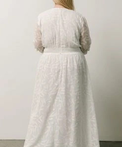 BB Custom Bridget Textured Maxi Dress | White Dresses 30 BB Custom Bridget Textured Maxi Dress | White Dresses