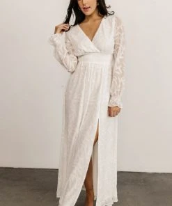 BB Custom Bridget Textured Maxi Dress | White Dresses 20 BB Custom Bridget Textured Maxi Dress | White Dresses