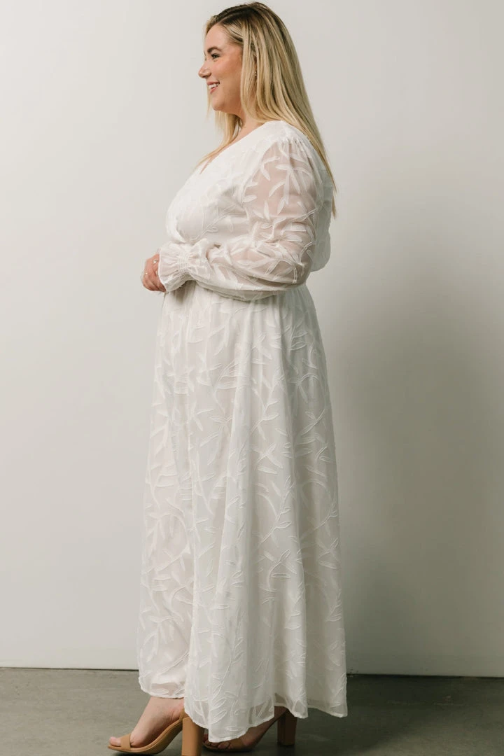 BB Custom Bridget Textured Maxi Dress | White Dresses 14 BB Custom Bridget Textured Maxi Dress | White Dresses