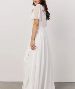 Soi Dresses Brighton Wrap Maxi Dress | Off White 3 Soi Dresses Brighton Wrap Maxi Dress | Off White