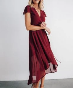 Soi Bristol Midi Wrap Dress | Mulberry Dresses