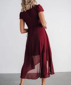 Soi Bristol Midi Wrap Dress | Mulberry Dresses