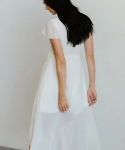 Soi Bristol Midi Wrap Dress | Off White Dresses