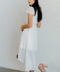 Soi Bristol Midi Wrap Dress | Off White Dresses