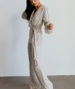 RR Brussels Sequin Jumpsuit | Cream 3 RR Brussels Sequin Jumpsuit | Cream