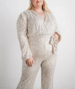 RR Brussels Sequin Jumpsuit | Cream 7 RR Brussels Sequin Jumpsuit | Cream