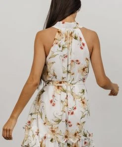 DD Brynn Mini Dress | Ivory Floral