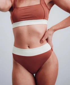 BJB Cabo Bikini Bottom | Terracotta Swim