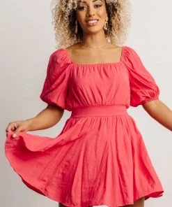 FT Camille Short Dress | Pink Dresses 11 FT Camille Short Dress | Pink Dresses