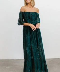 BB Custom Caroline Lace Maxi Dress | Emerald Dresses 16 BB Custom Caroline Lace Maxi Dress | Emerald Dresses