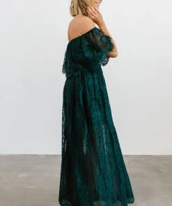 BB Custom Caroline Lace Maxi Dress | Emerald Dresses 14 BB Custom Caroline Lace Maxi Dress | Emerald Dresses