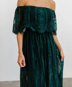 BB Custom Caroline Lace Maxi Dress | Emerald Dresses 18 BB Custom Caroline Lace Maxi Dress | Emerald Dresses