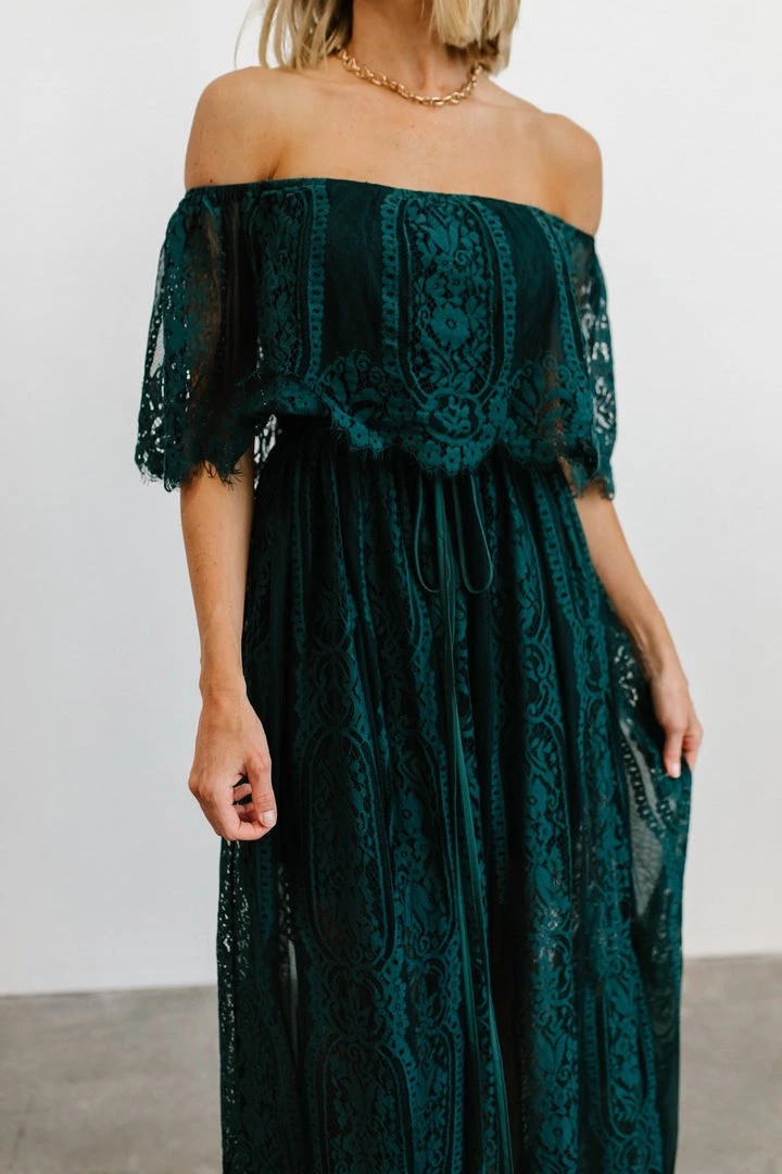 BB Custom Caroline Lace Maxi Dress | Emerald Dresses 9 BB Custom Caroline Lace Maxi Dress | Emerald Dresses