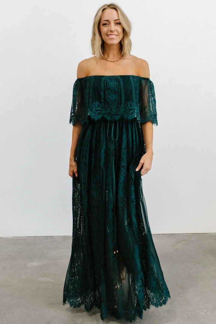 BB Custom Caroline Lace Maxi Dress | Emerald Dresses 1 BB Custom Caroline Lace Maxi Dress | Emerald Dresses