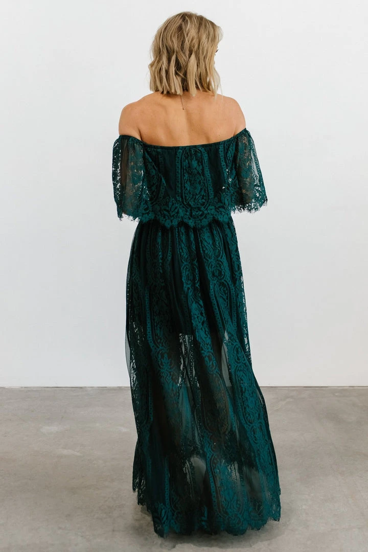 BB Custom Caroline Lace Maxi Dress | Emerald Dresses 6 BB Custom Caroline Lace Maxi Dress | Emerald Dresses