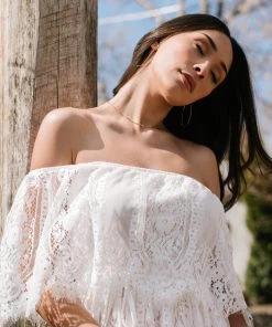 BB Custom Caroline Lace Maxi Dress | Off White 29 BB Custom Caroline Lace Maxi Dress | Off White