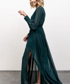 Dresses Celine Maxi Dress | Emerald 27 Dresses Celine Maxi Dress | Emerald