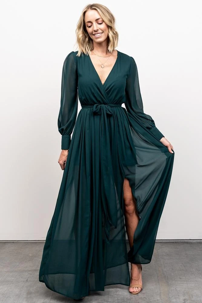Dresses Celine Maxi Dress | Emerald 7 Dresses Celine Maxi Dress | Emerald