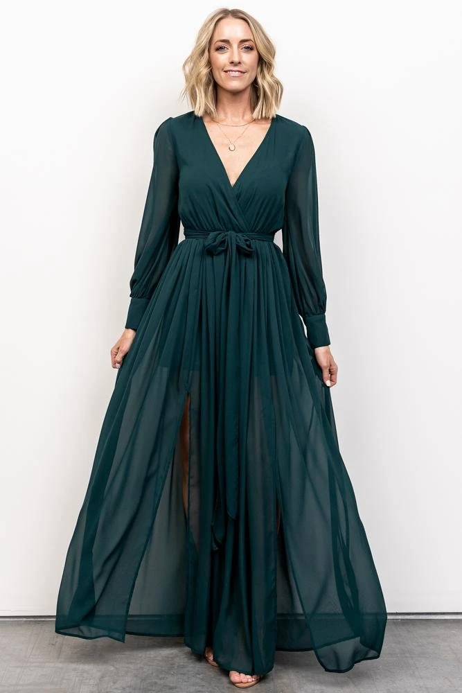 Dresses Celine Maxi Dress | Emerald 9 Dresses Celine Maxi Dress | Emerald