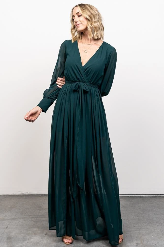 Dresses Celine Maxi Dress | Emerald 10 Dresses Celine Maxi Dress | Emerald