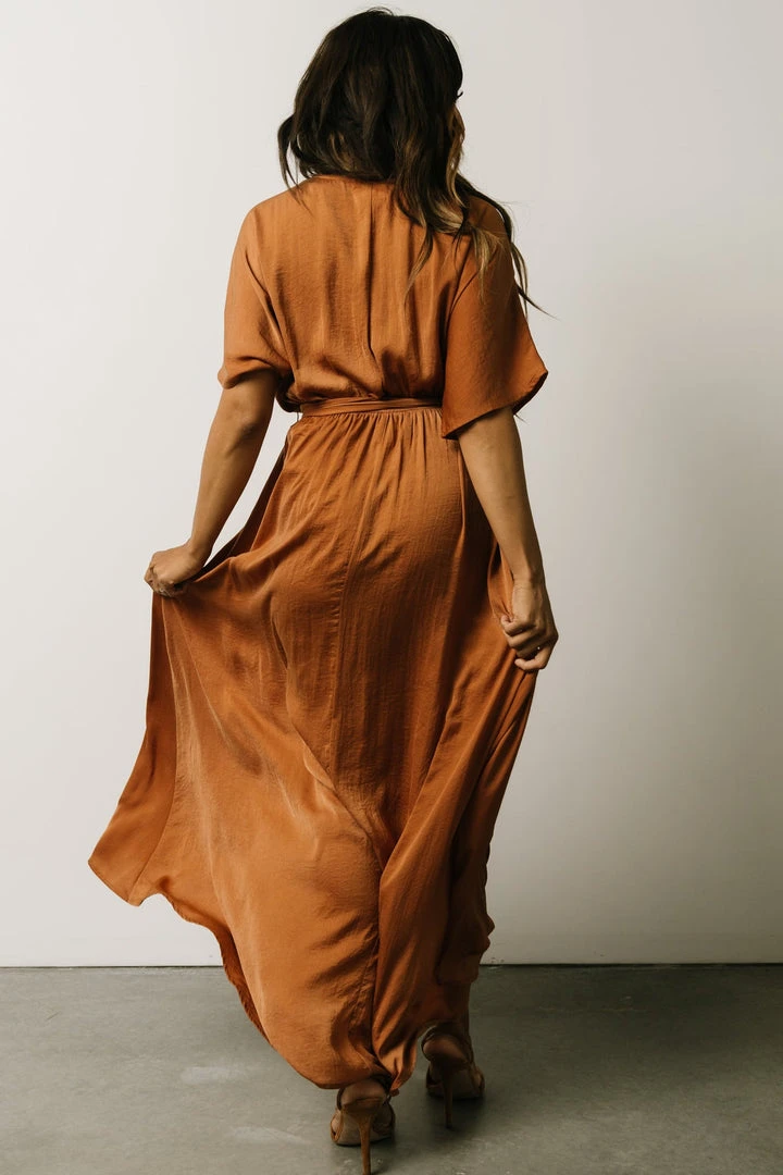 DD Cherish Kimono Maxi Dress | Camel 8 DD Cherish Kimono Maxi Dress | Camel