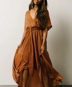 DD Cherish Kimono Maxi Dress | Camel 15 DD Cherish Kimono Maxi Dress | Camel