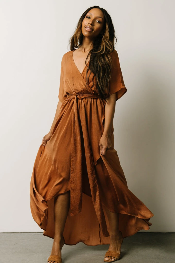 DD Cherish Kimono Maxi Dress | Camel 5 DD Cherish Kimono Maxi Dress | Camel