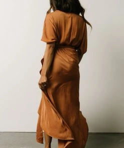 DD Cherish Kimono Maxi Dress | Camel 19 DD Cherish Kimono Maxi Dress | Camel