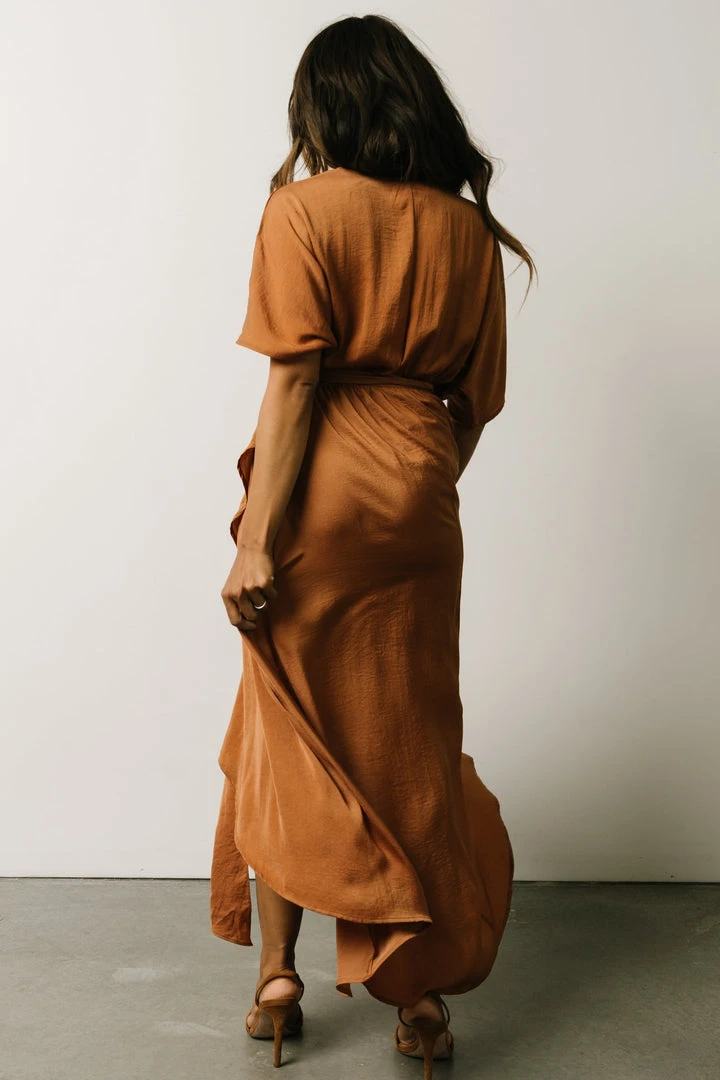 DD Cherish Kimono Maxi Dress | Camel 9 DD Cherish Kimono Maxi Dress | Camel