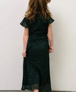 BB Custom Dresses Child Grace Sparkle Gown | Emerald 9 BB Custom Dresses Child Grace Sparkle Gown | Emerald