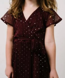 BB Custom Child Grace Sparkle Gown | Mulberry