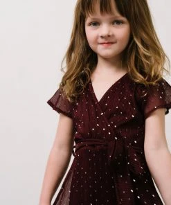 BB Custom Child Grace Sparkle Gown | Mulberry