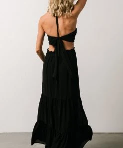 DD Dresses Cinque Terre Tie Maxi Dress | Black